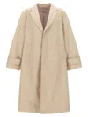 Thom Browne Water-repellent Cotton Trench Coat In Brown