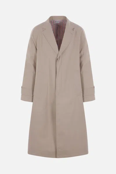 Thom Browne Coats In Neutral