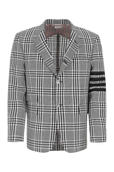 Thom Browne Coats In Gray
