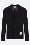 Shop Thom Browne Jackets In Blue