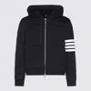 Thom Browne Navy Blue Down Jacket In Blue