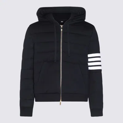 Thom Browne Navy Blue Down Jacket