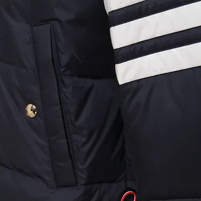 Thom Browne Coats In Blue