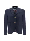 Thom Browne Women Blazer Jacket In Navy