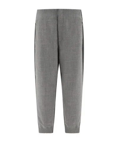 THOM BROWNE THOM BROWNE COLOUR-BLOCK TAPERED TRACK PANTS