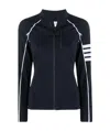 Thom Browne Compression Zip-up 4-bar Jacket In Multi