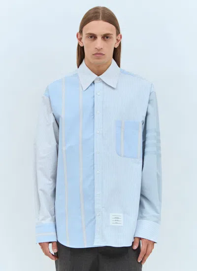 THOM BROWNE CONTRAST STRIPE SHIRT