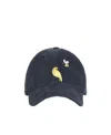 THOM BROWNE CORDUROY-DETAIL BASEBALL CAP