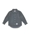 Thom Browne Corduroy Shirt Jacket In Gray