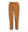 Thom Browne Corduroy Tapered Chinos In Brown