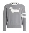 Thom Browne 4-bar Hector Sweaters And Cardigans In Grey