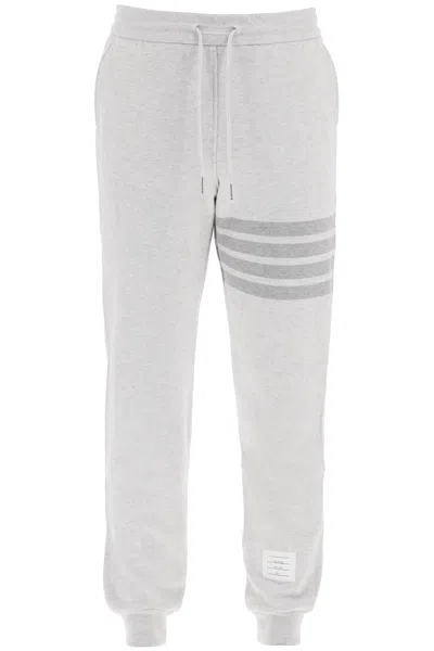 Thom Browne Cotton 4-bar Sweatpants In Grey