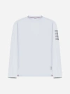 THOM BROWNE COTTON 4-BAR T-SHIRT