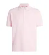 Thom Browne Polo Shirt Whit Iconic Bands In Pink