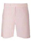 Thom Browne Cotton Bermuda In White