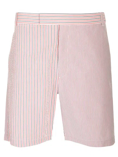 Thom Browne Cotton Bermuda In Multi
