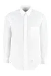 Thom Browne Classic L/s Bd Pc Shirt Cotton Shirt