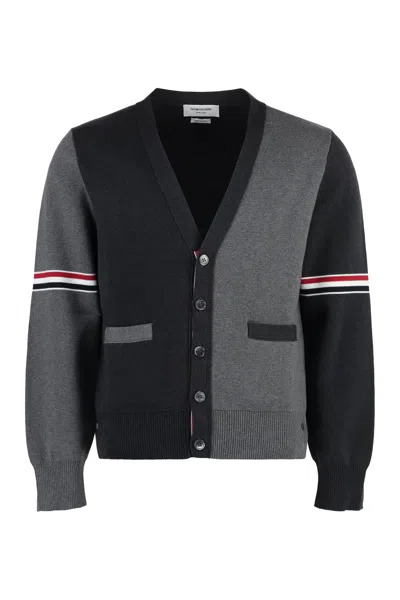 THOM BROWNE COTTON CARDIGAN