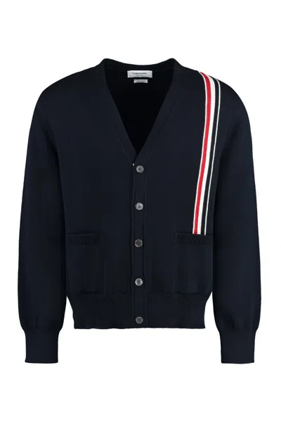 THOM BROWNE COTTON CARDIGAN