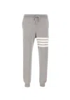 Thom Browne Cotton Classic Sweatpant In Light Grey