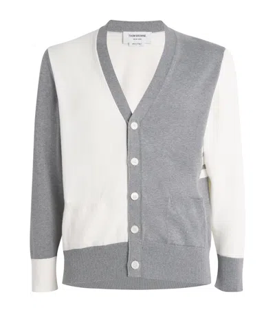Thom Browne Cotton Colour-block Cardigan