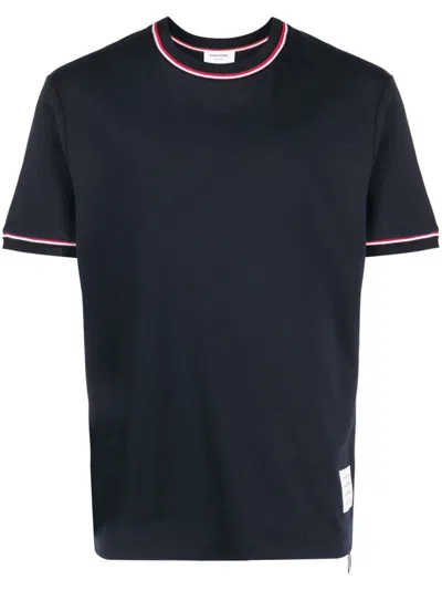 THOM BROWNE THOM BROWNE COTTON CREW-NECK T-SHIRT