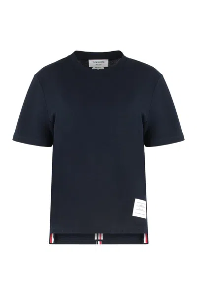 THOM BROWNE THOM BROWNE COTTON CREW-NECK T-SHIRT
