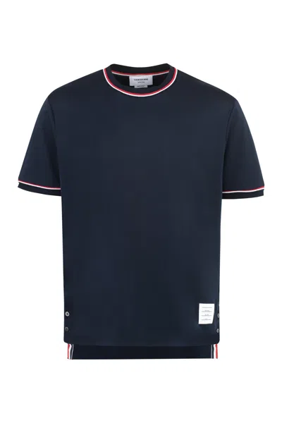 THOM BROWNE COTTON CREW-NECK T-SHIRT