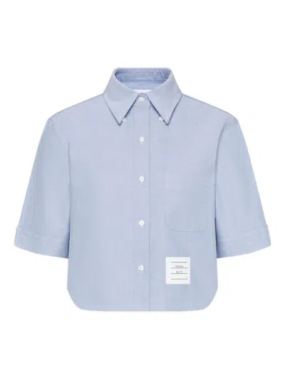 THOM BROWNE Thom Browne Cotton Cropped Shirt