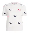 Thom Browne Cotton Milano Short Sleeved T-shirt In White