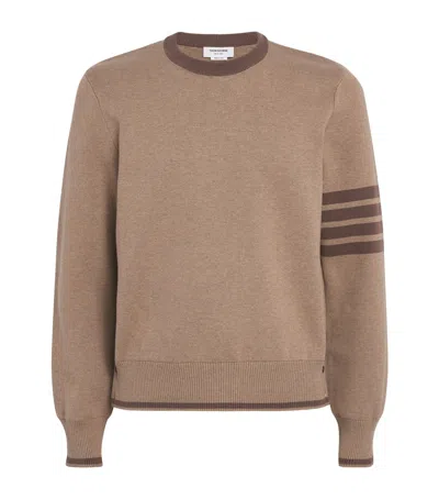 THOM BROWNE COTTON MILANO STITCH SWEATSHIRT