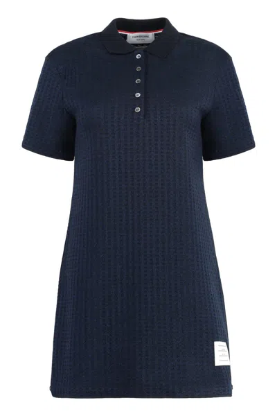 THOM BROWNE THOM BROWNE COTTON MINI DRESS