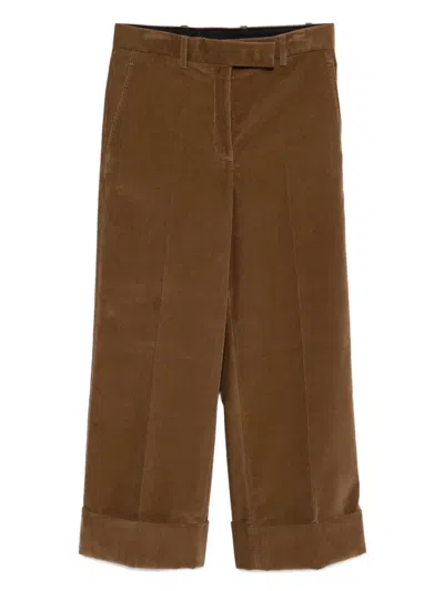 Thom Browne Corduroy Pants In Brown