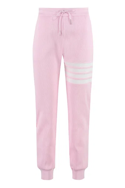 THOM BROWNE COTTON PIQUÉ TROUSERS