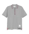 Thom Browne Polo Shirt Cotton Ribbed Collar