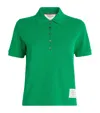 Thom Browne Cotton Polo Shirt In Green