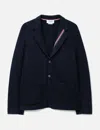 Thom Browne Cotton Sack Jacket In Blue