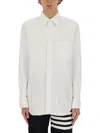 Thom Browne Cotton Shirt In Neutral