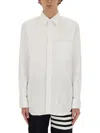 Thom Browne Button Down Shirt In White