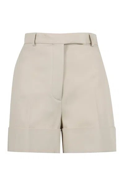 Thom Browne Cotton Shorts In Neutral