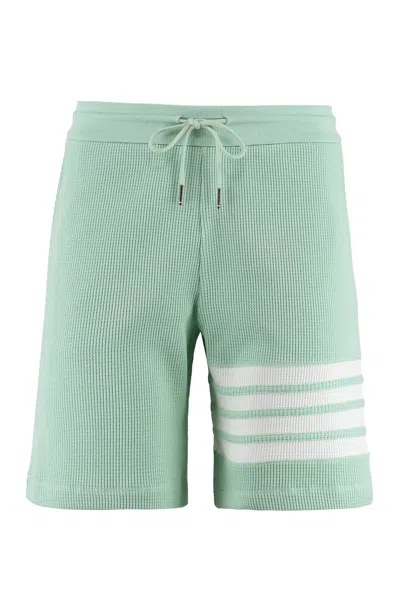 Thom Browne Women's Cotton Shorts In Green