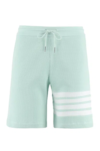 Thom Browne Cotton Shorts In Blue