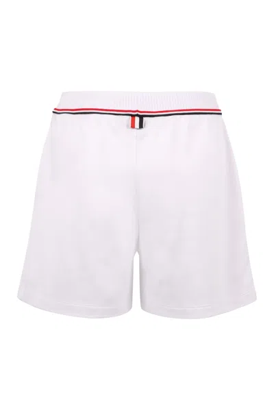Thom Browne Cotton Shorts In White