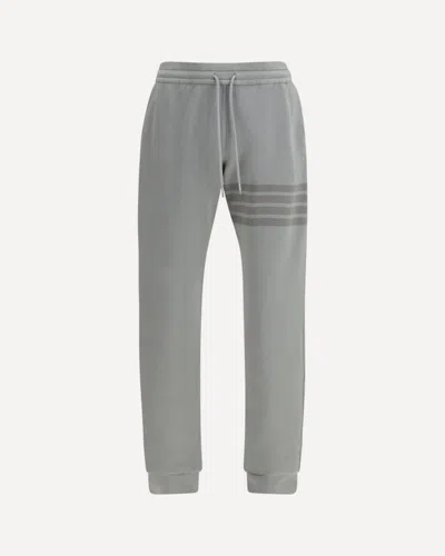 Thom Browne Cotton Sweatpants In Gray