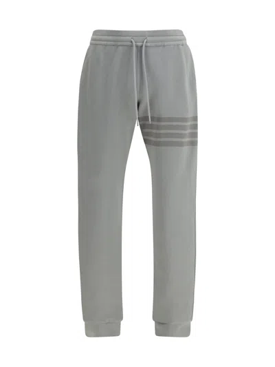 Thom Browne Cotton Sweatpants In Gray
