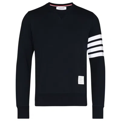 Thom Browne Cotton Sweatshirts In Black
