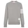 Thom Browne Classic Sweatshirt In Classic Loopback