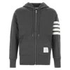 Thom Browne Gray Cotton Sweatshirt