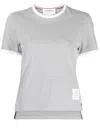 Thom Browne Rwb-stripe Logo-patch T-shirt