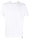 Thom Browne Classic Pique Striped T-shirt Clothing